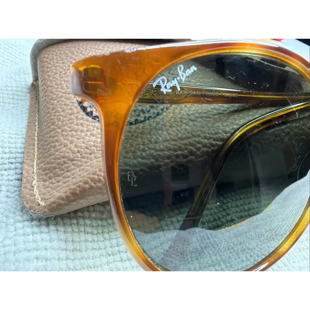 RAY BAN Vintage Bausch and Lomb Style C Tortoise Frames Sunglasses France Unisex